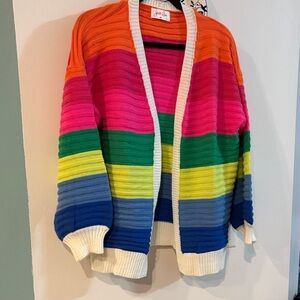 JESS LEA RAINBOW DREAMS CARDIGAN